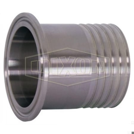 Dixon Rubber Hose Clamp Adapter, Series: 14MPHR, Fitting/Connector Type: Adapter, 1/2 in Nominal Size, Tub 14MPHR-R50